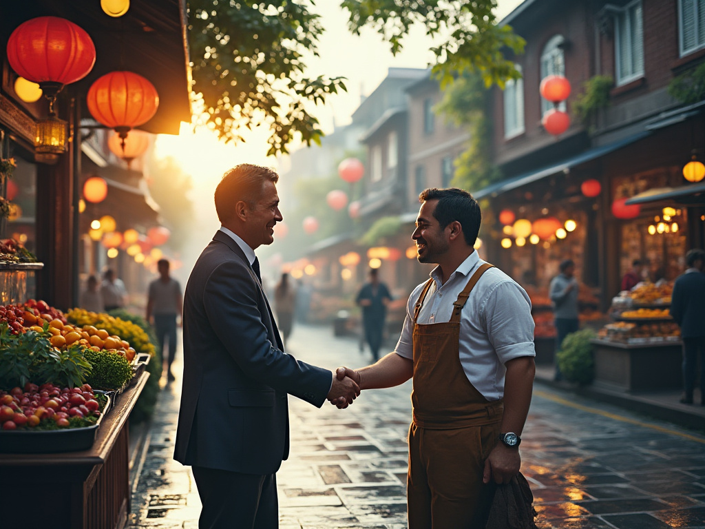 Buy an existing business in a small town